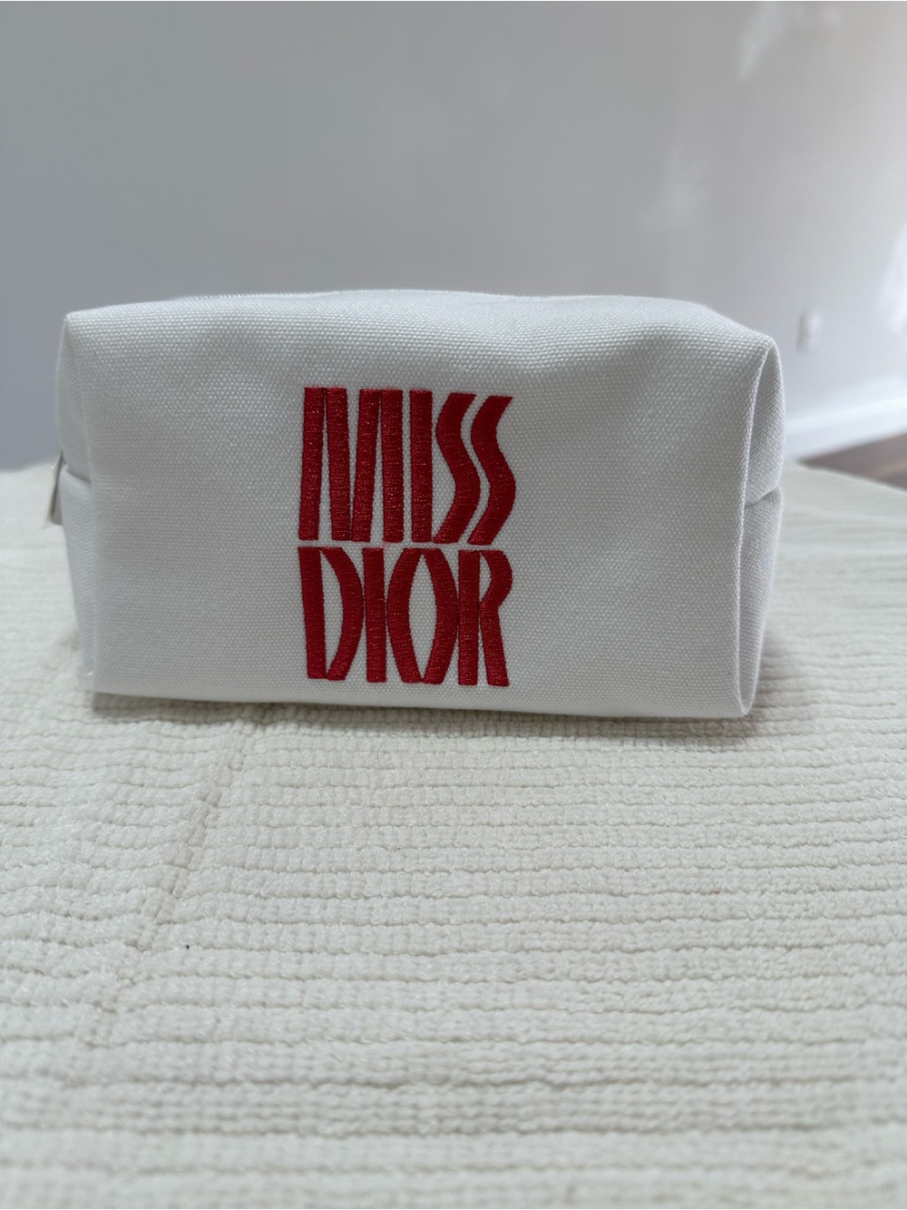 Dior cosmetics bag